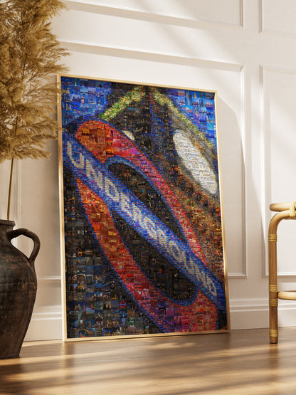 Stunning London Mosaic Artwork - Iconic Underground Design for Home Décor AtelierMosaics