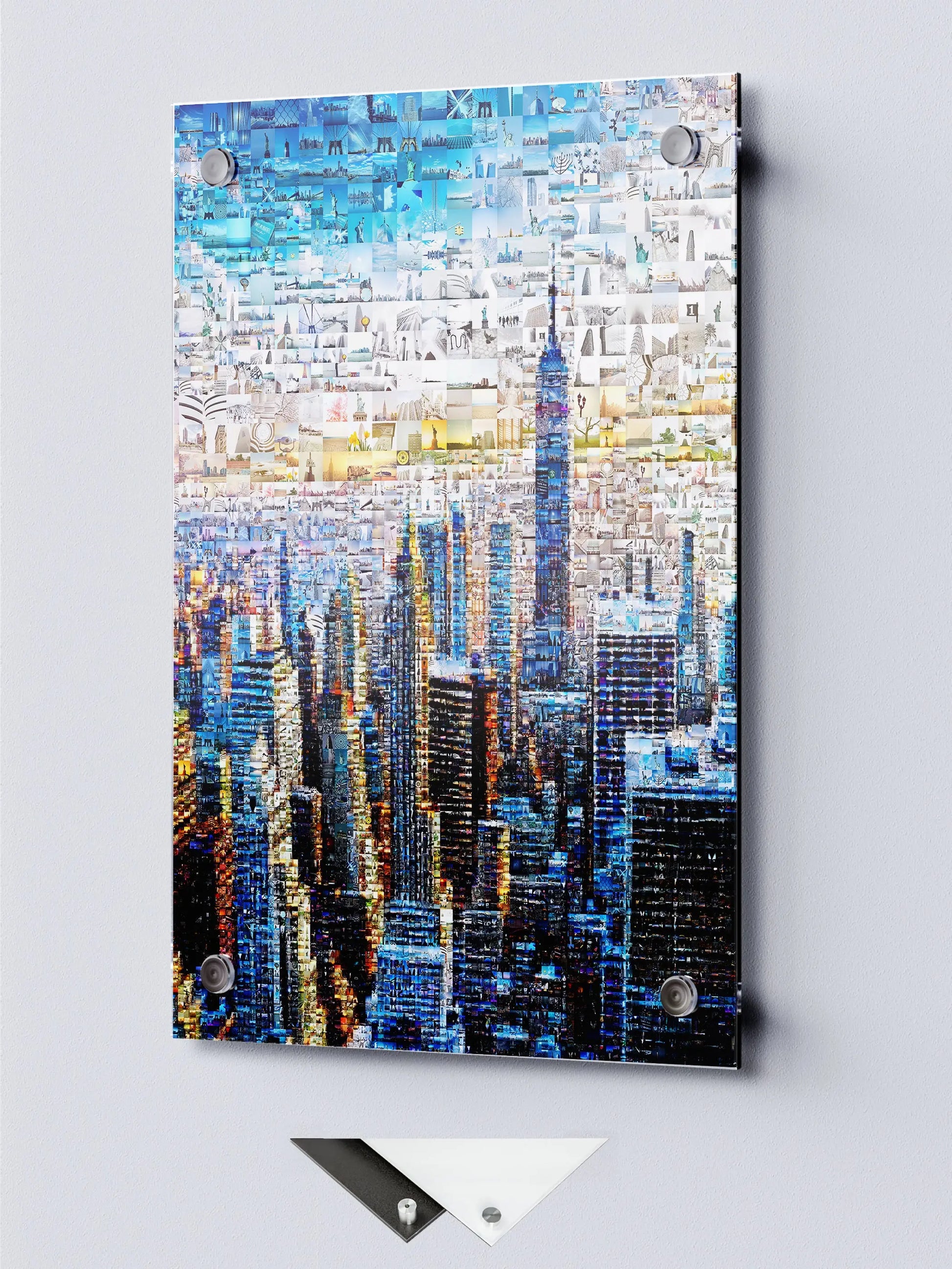 Stunning Cityscape Mosaic Art - Unique Urban Wall Décor for Home & Office AtelierMosaics