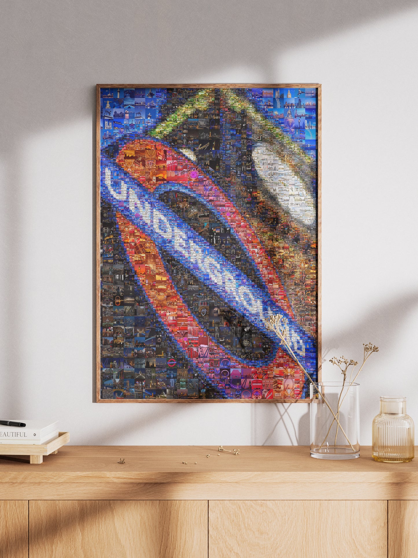 Stunning London Mosaic Artwork - Iconic Underground Design for Home Décor AtelierMosaics