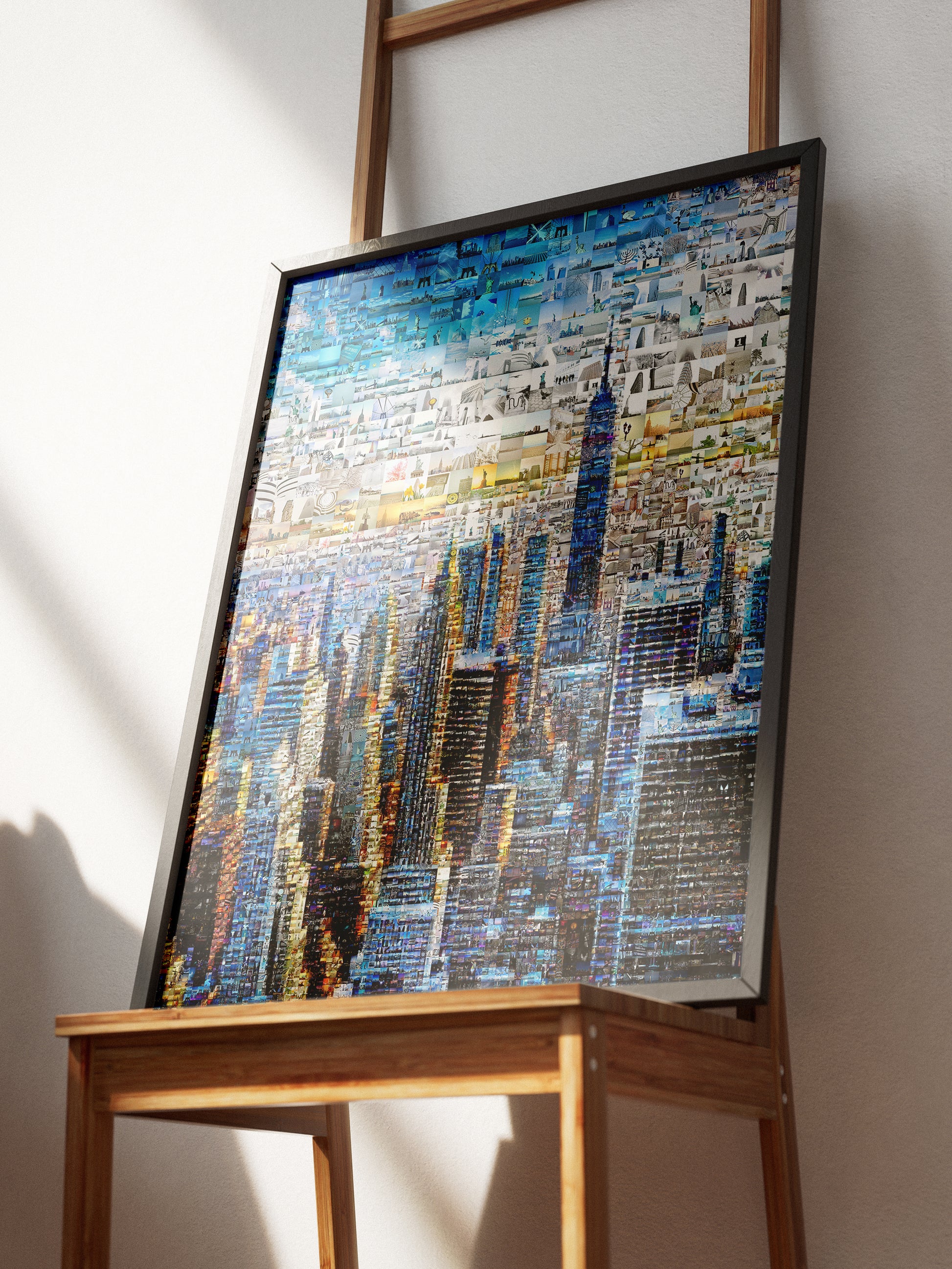 Stunning Cityscape Mosaic Art - Unique Urban Wall Décor for Home & Office AtelierMosaics