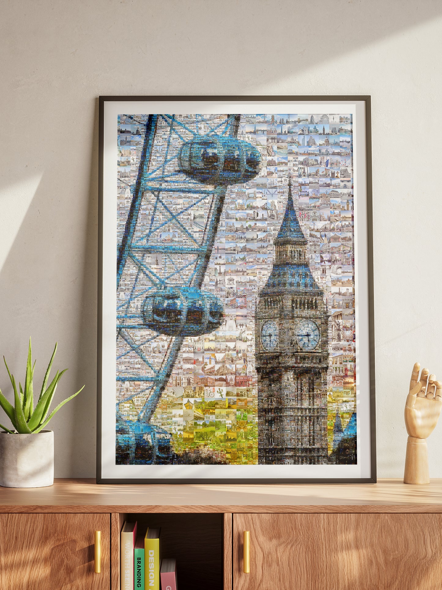 Stunning London Mosaic Artwork Featuring Iconic Landmarks and City Life AtelierMosaics