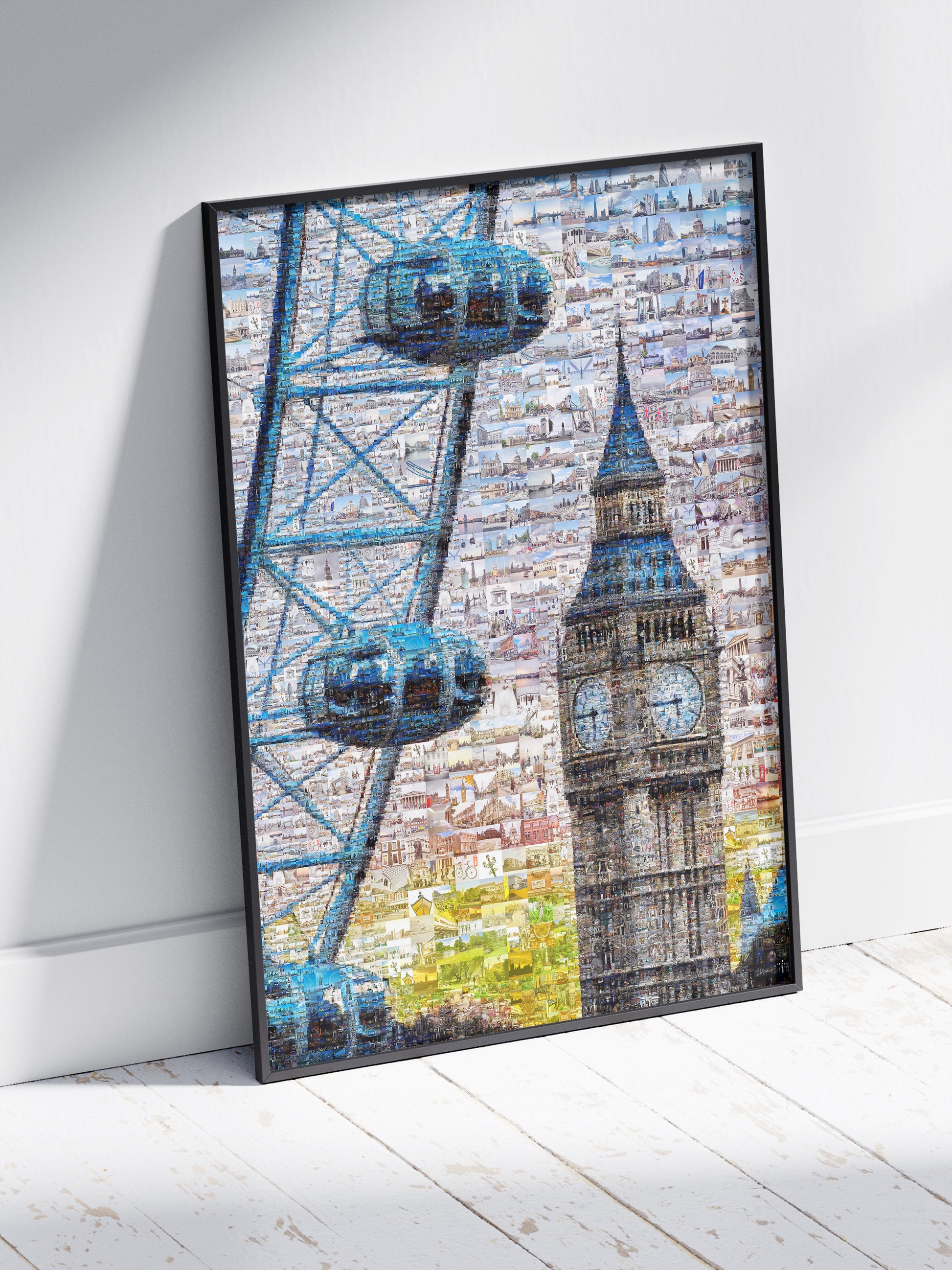 Stunning London Mosaic Artwork Featuring Iconic Landmarks and City Life AtelierMosaics