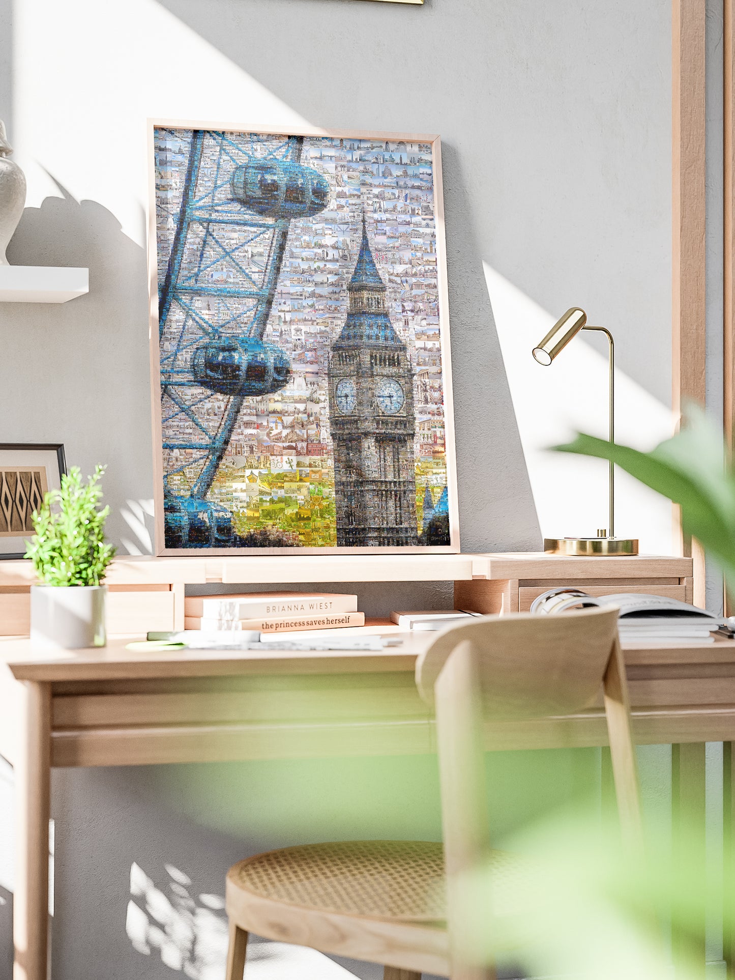 Stunning London Mosaic Artwork Featuring Iconic Landmarks and City Life AtelierMosaics