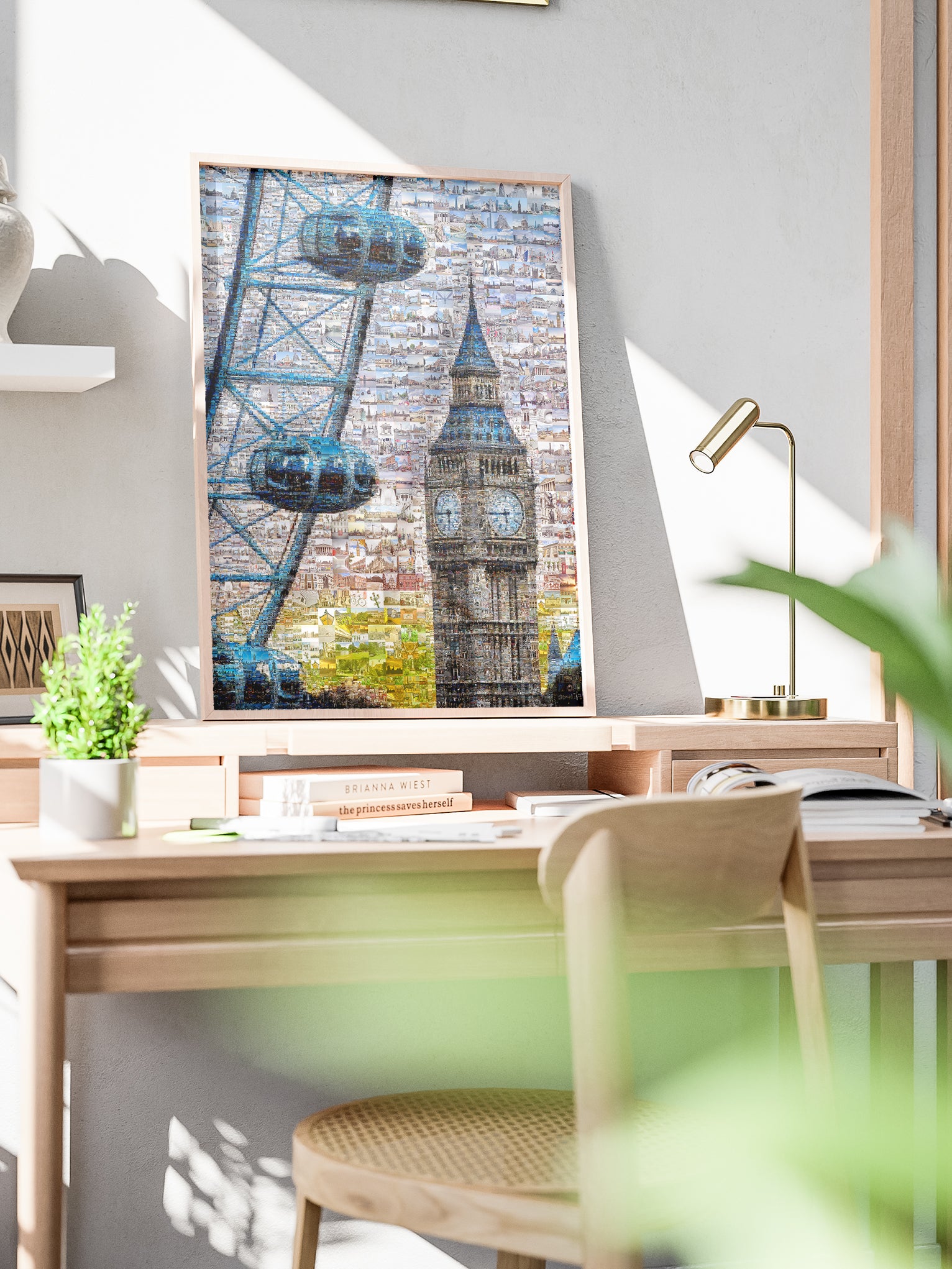 Stunning London Mosaic Artwork Featuring Iconic Landmarks and City Life AtelierMosaics