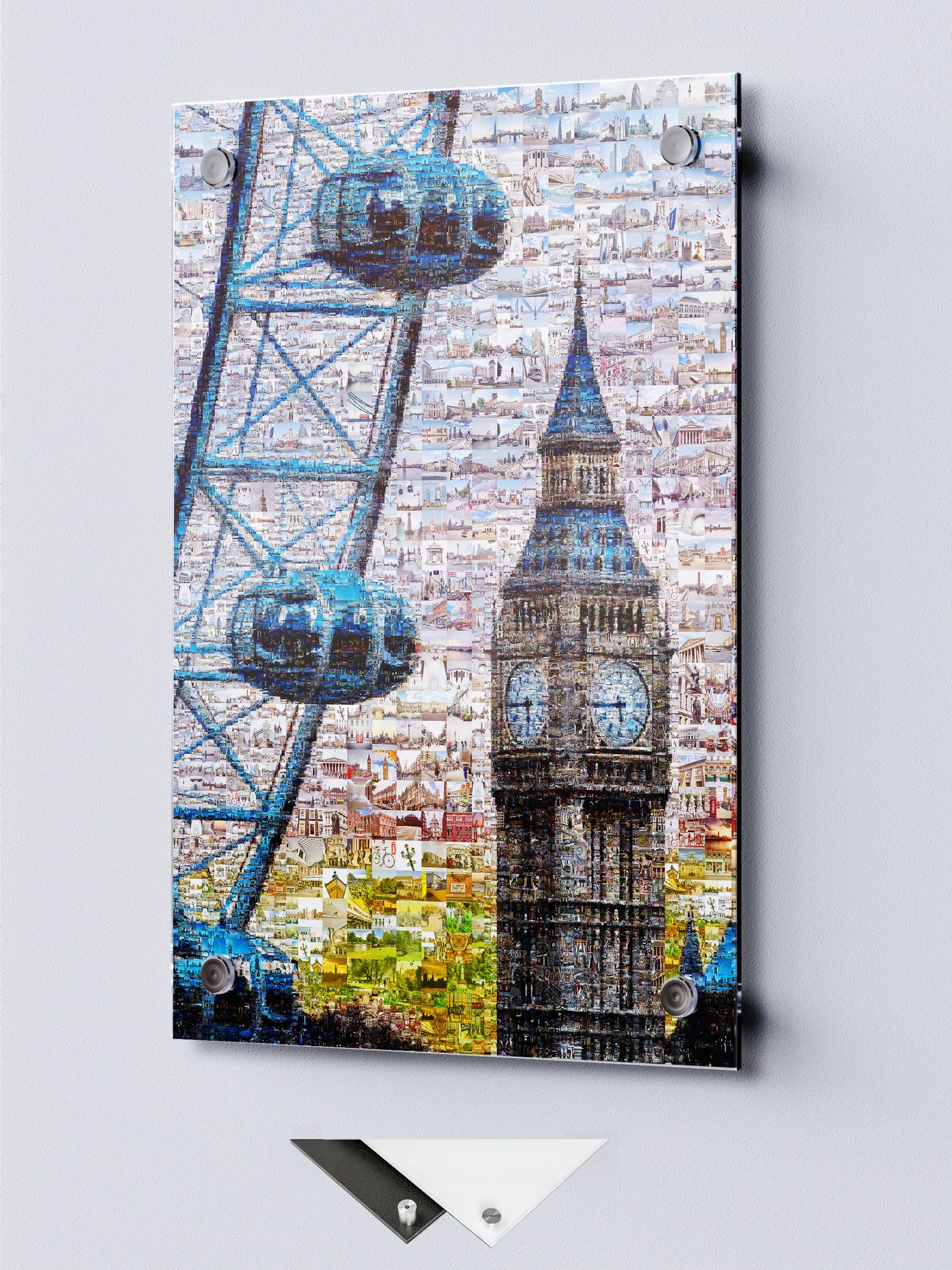Stunning London Mosaic Artwork Featuring Iconic Landmarks and City Life AtelierMosaics
