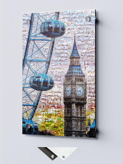 Stunning London Mosaic Artwork Featuring Iconic Landmarks and City Life AtelierMosaics