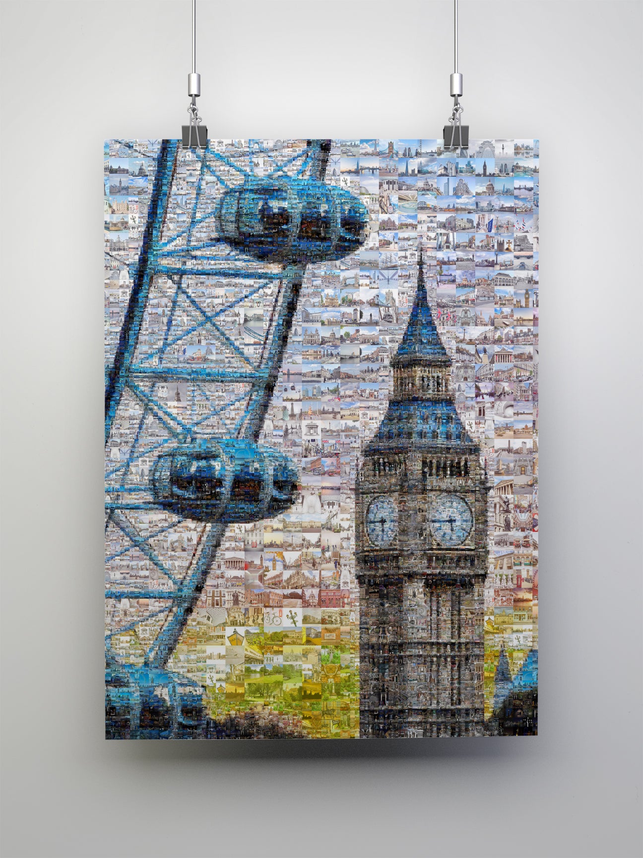 Stunning London Mosaic Artwork Featuring Iconic Landmarks and City Life AtelierMosaics