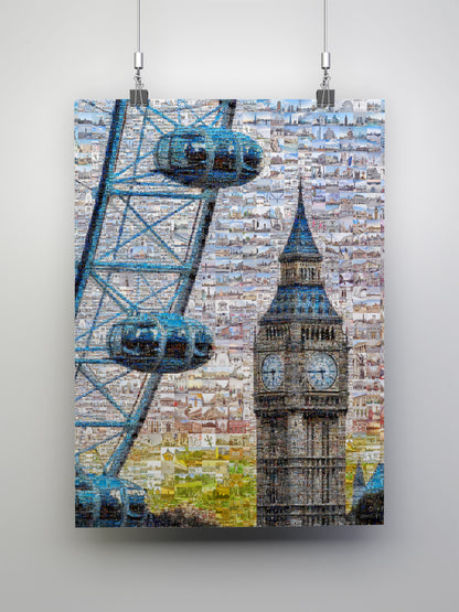 Stunning London Mosaic Artwork Featuring Iconic Landmarks and City Life AtelierMosaics