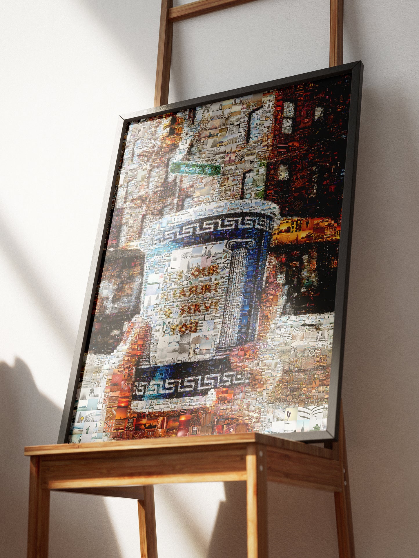 Stunning Mosaic Artwork: Unique Coffee Cup Design for Home or Office Decor AtelierMosaics