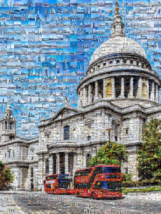 Stunning Mosaic Artwork of Iconic Landmarks - Perfect for Home Decor AtelierMosaics