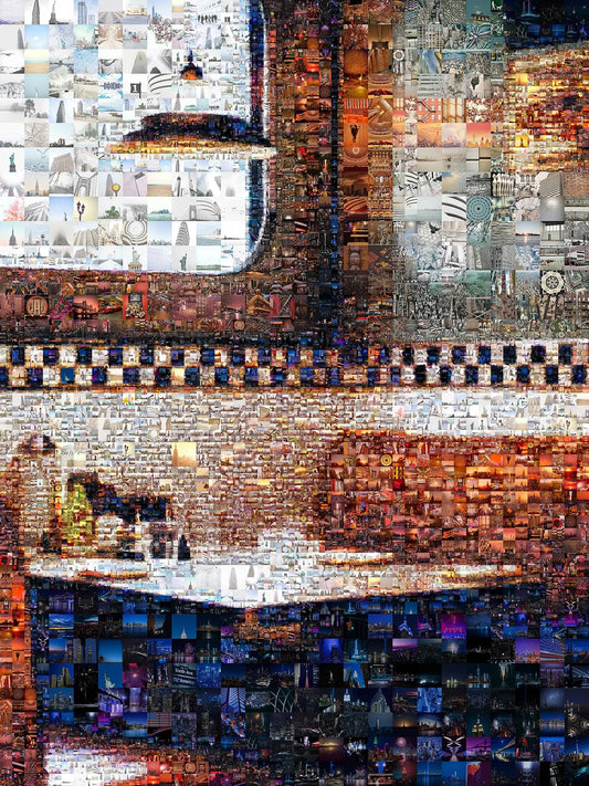 Stunning Mosaic Artwork: A Captivating Blend of Images for Home Decor AtelierMosaics