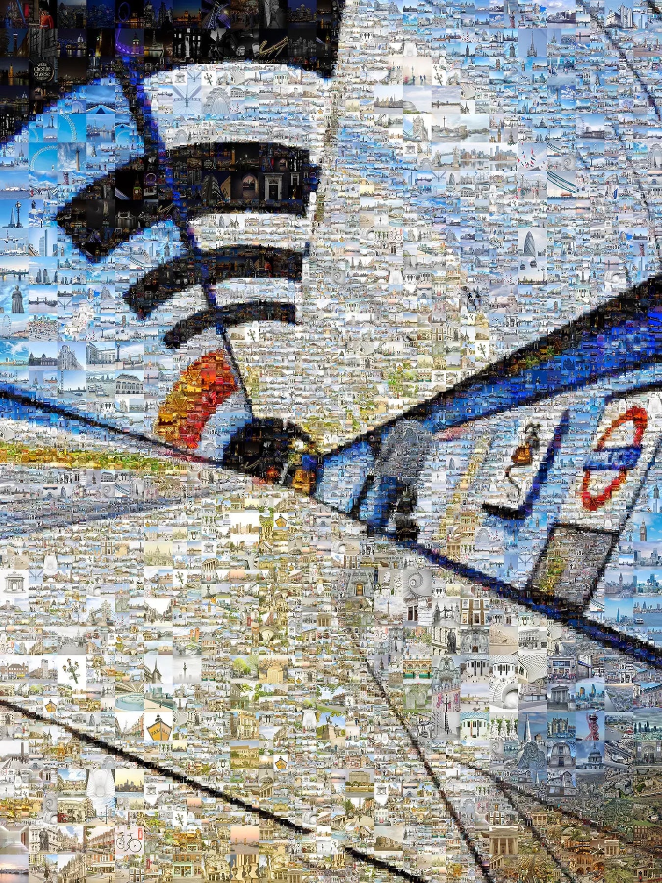 Stunning Mosaic Artwork of Iconic London Landmarks - Unique Home Decor Piece AtelierMosaics