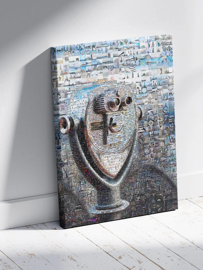 Stunning Mosaic Artwork: A Captivating Blend of Cityscapes and Moments in Time AtelierMosaics