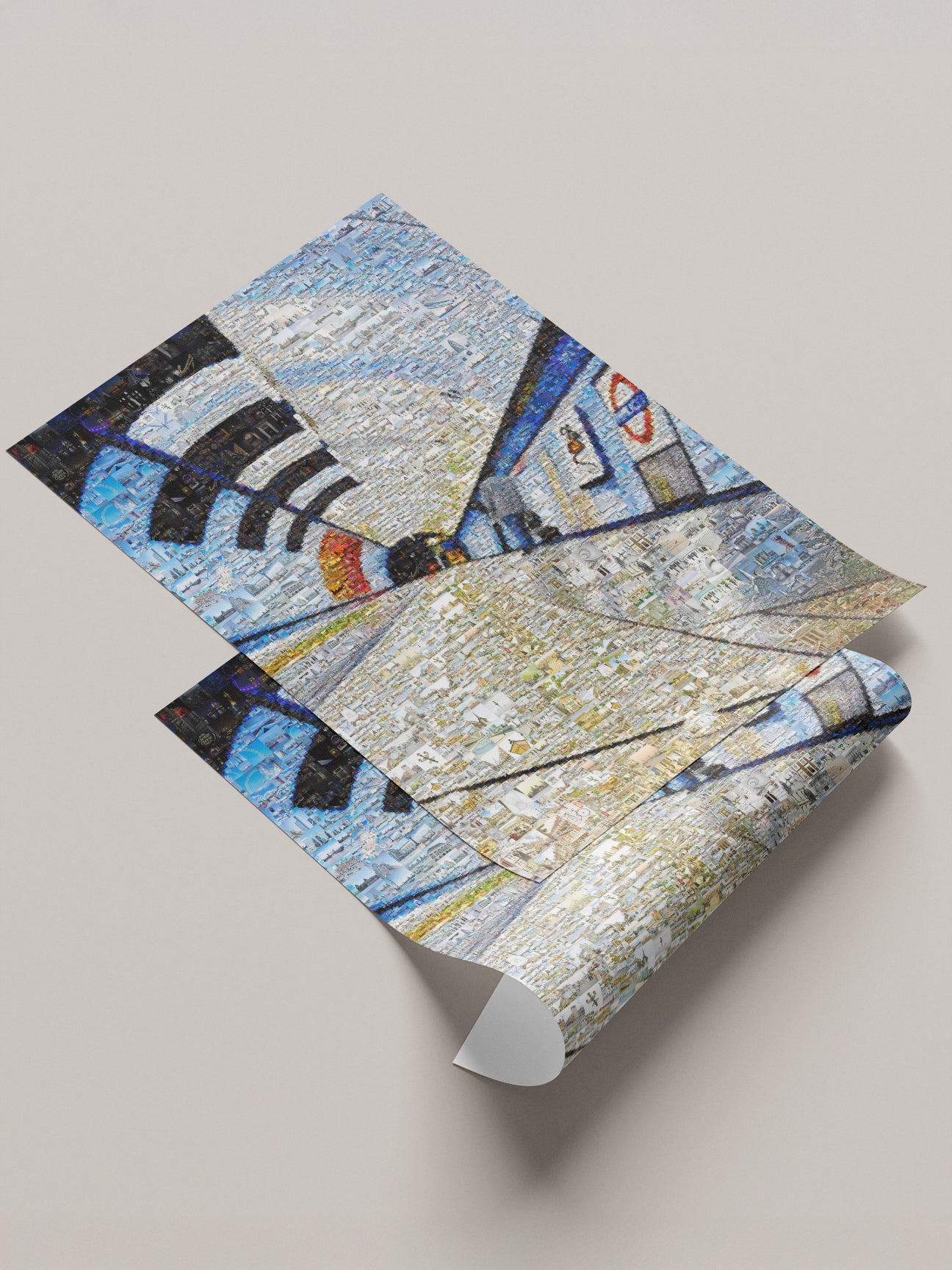 Stunning Mosaic Artwork of Iconic London Landmarks - Unique Home Decor Piece AtelierMosaics
