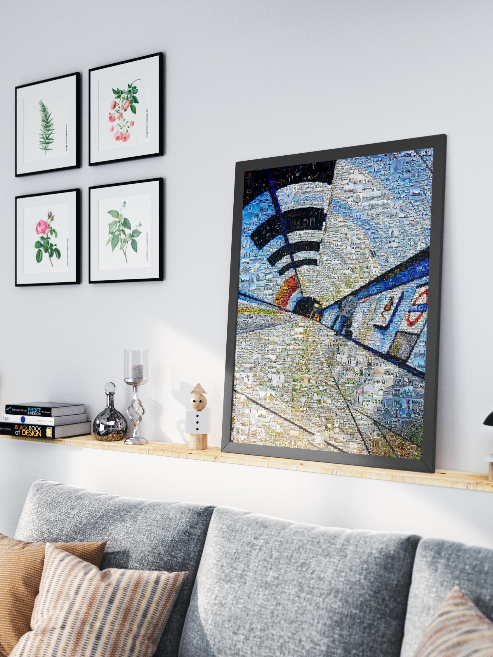 Stunning Mosaic Artwork of Iconic London Landmarks - Unique Home Decor Piece AtelierMosaics