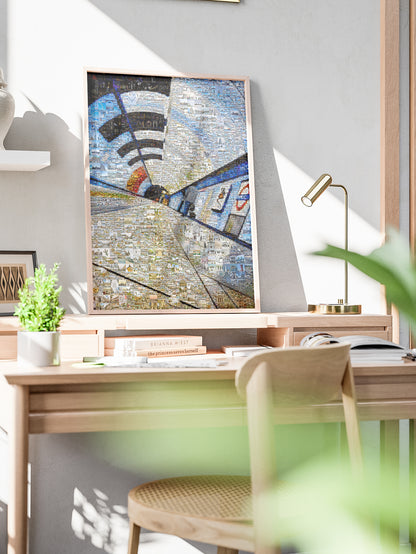 Stunning Mosaic Artwork of Iconic London Landmarks - Unique Home Decor Piece AtelierMosaics