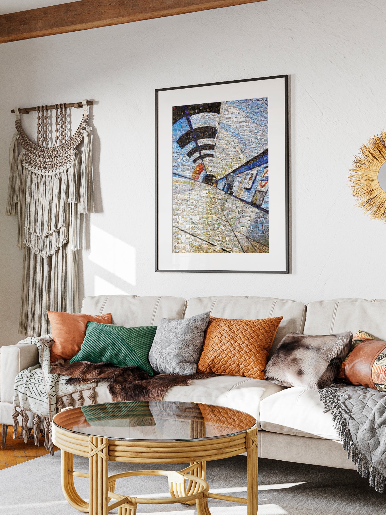 Stunning Mosaic Artwork of Iconic London Landmarks - Unique Home Decor Piece AtelierMosaics