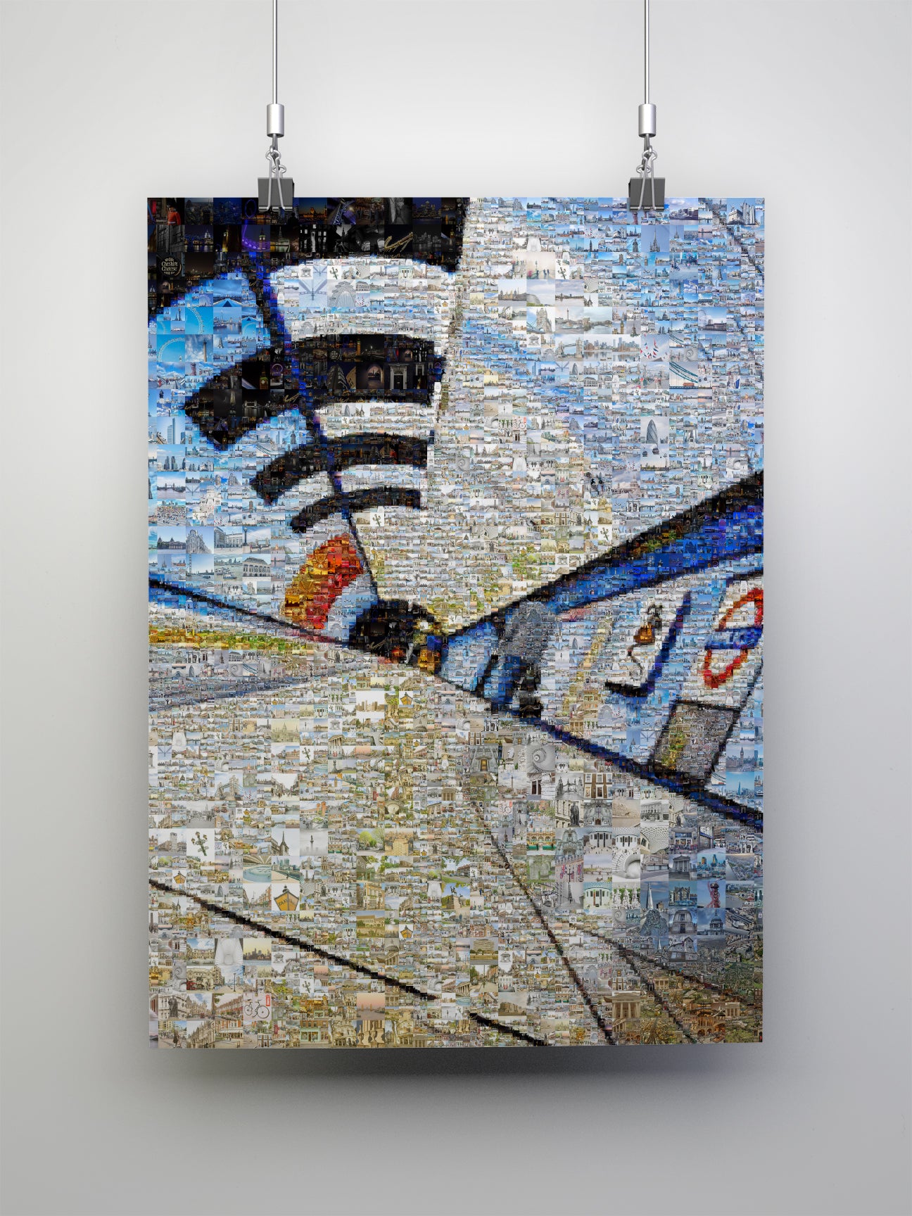 Stunning Mosaic Artwork of Iconic London Landmarks - Unique Home Decor Piece AtelierMosaics