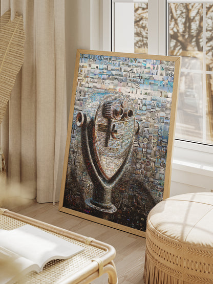 Stunning Mosaic Artwork: A Captivating Blend of Cityscapes and Moments in Time AtelierMosaics