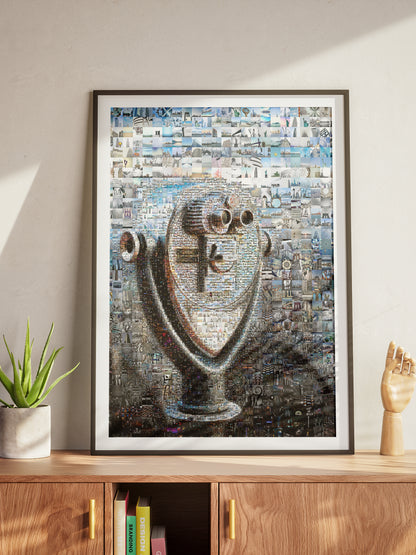 Stunning Mosaic Artwork: A Captivating Blend of Cityscapes and Moments in Time AtelierMosaics