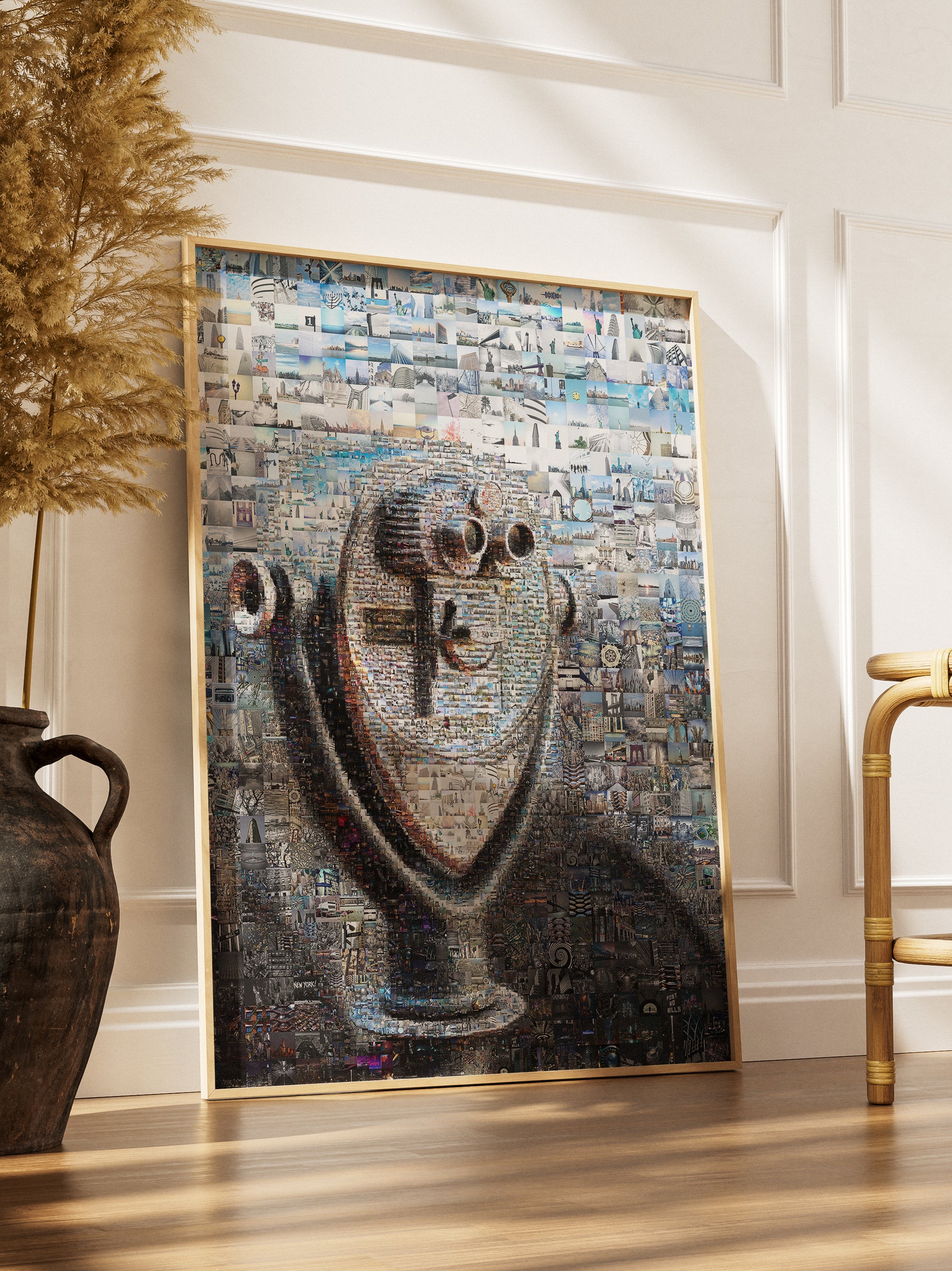 Stunning Mosaic Artwork: A Captivating Blend of Cityscapes and Moments in Time AtelierMosaics
