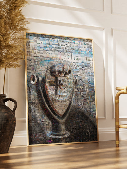 Stunning Mosaic Artwork: A Captivating Blend of Cityscapes and Moments in Time AtelierMosaics