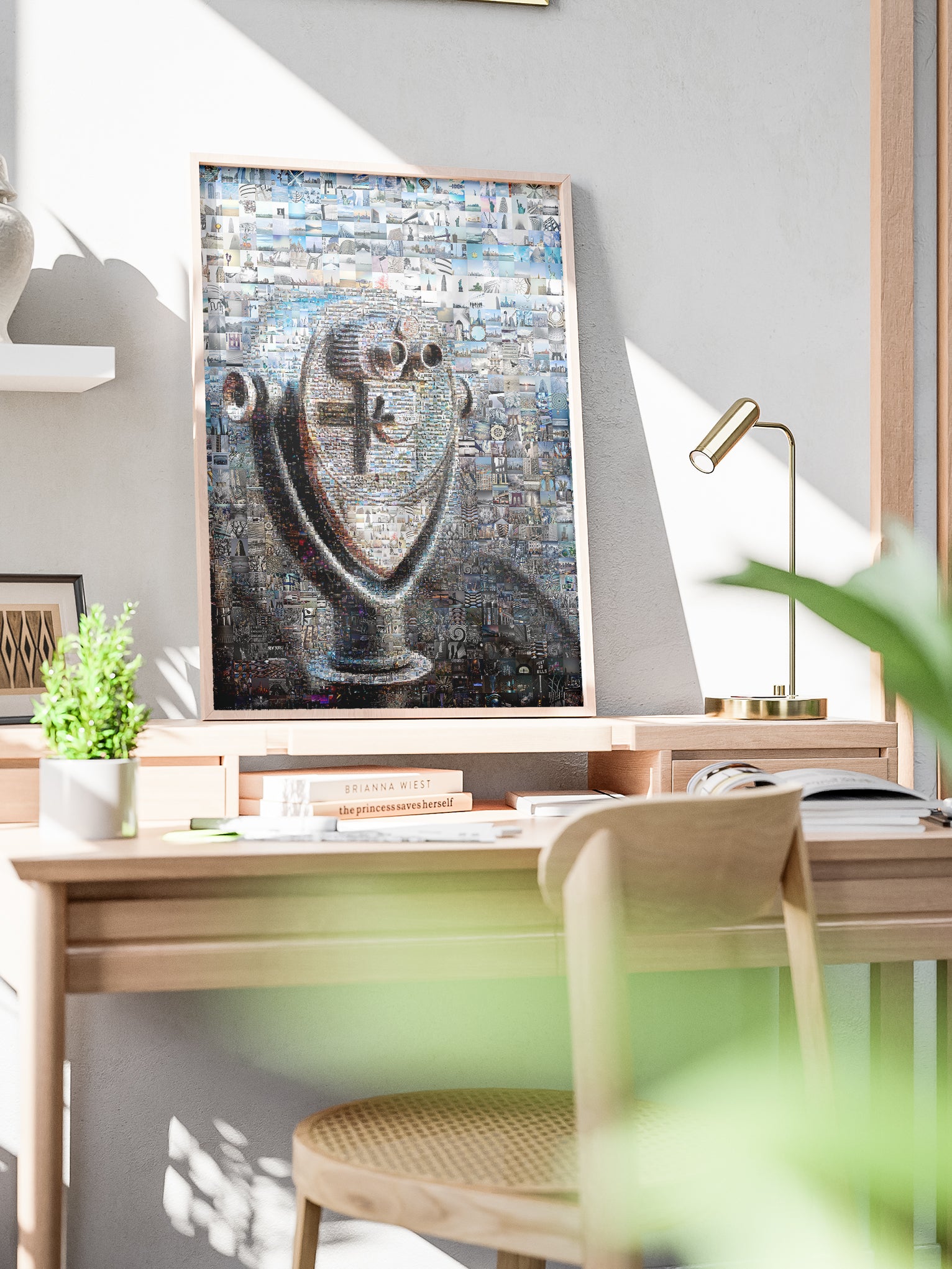 Stunning Mosaic Artwork: A Captivating Blend of Cityscapes and Moments in Time AtelierMosaics