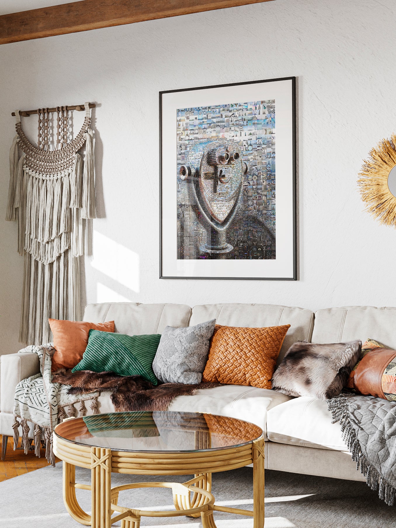 Stunning Mosaic Artwork: A Captivating Blend of Cityscapes and Moments in Time AtelierMosaics