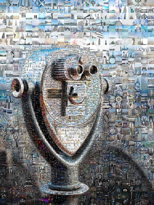Stunning Mosaic Artwork: A Captivating Blend of Cityscapes and Moments in Time AtelierMosaics