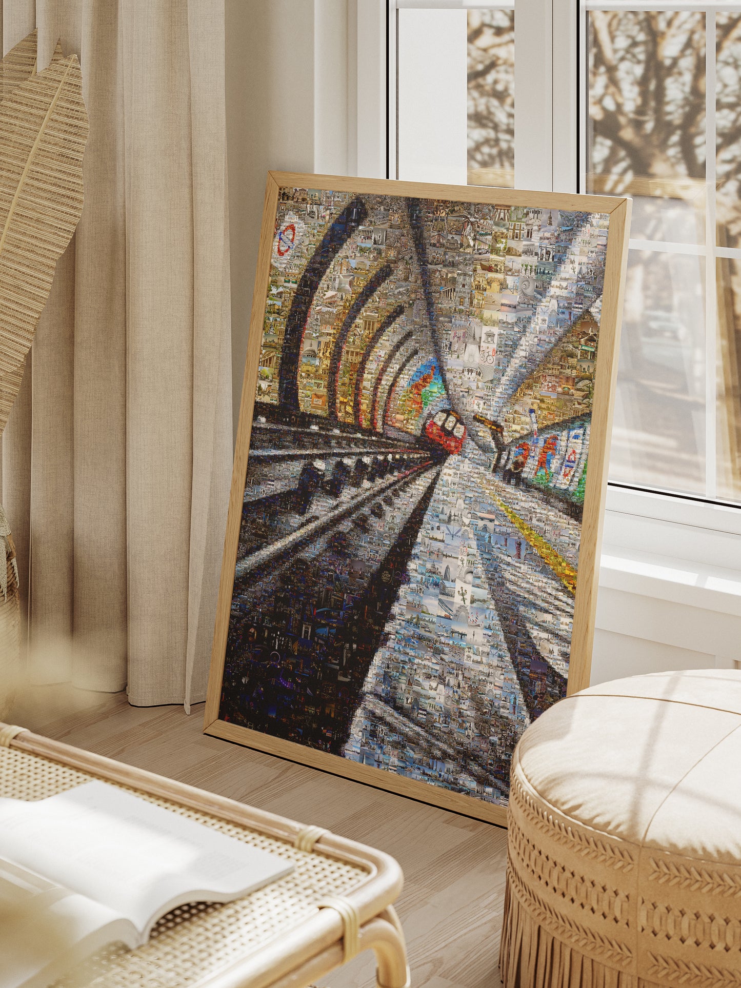 Stunning London Cityscape Mosaic Art - Unique Gift for Home Decor Lovers AtelierMosaics