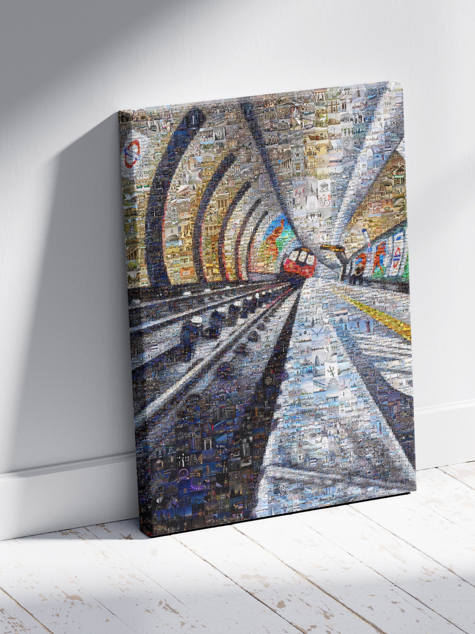 Stunning London Cityscape Mosaic Art - Unique Gift for Home Decor Lovers AtelierMosaics