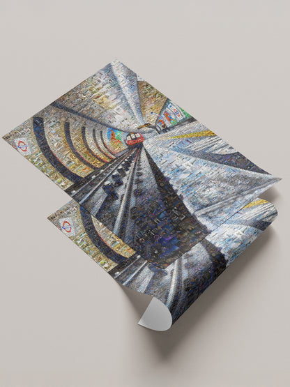 Stunning London Cityscape Mosaic Art - Unique Gift for Home Decor Lovers AtelierMosaics