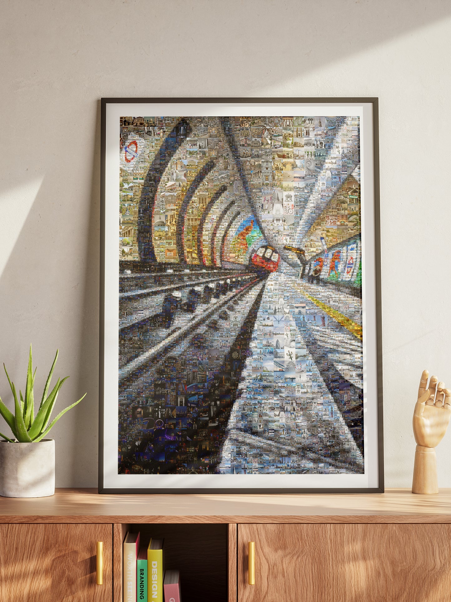 Stunning London Cityscape Mosaic Art - Unique Gift for Home Decor Lovers AtelierMosaics