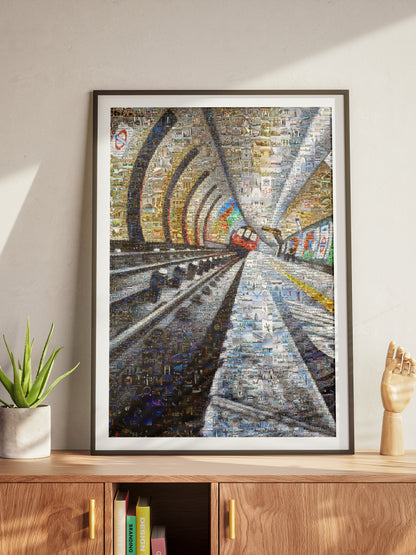 Stunning London Cityscape Mosaic Art - Unique Gift for Home Decor Lovers AtelierMosaics