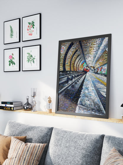 Stunning London Cityscape Mosaic Art - Unique Gift for Home Decor Lovers AtelierMosaics