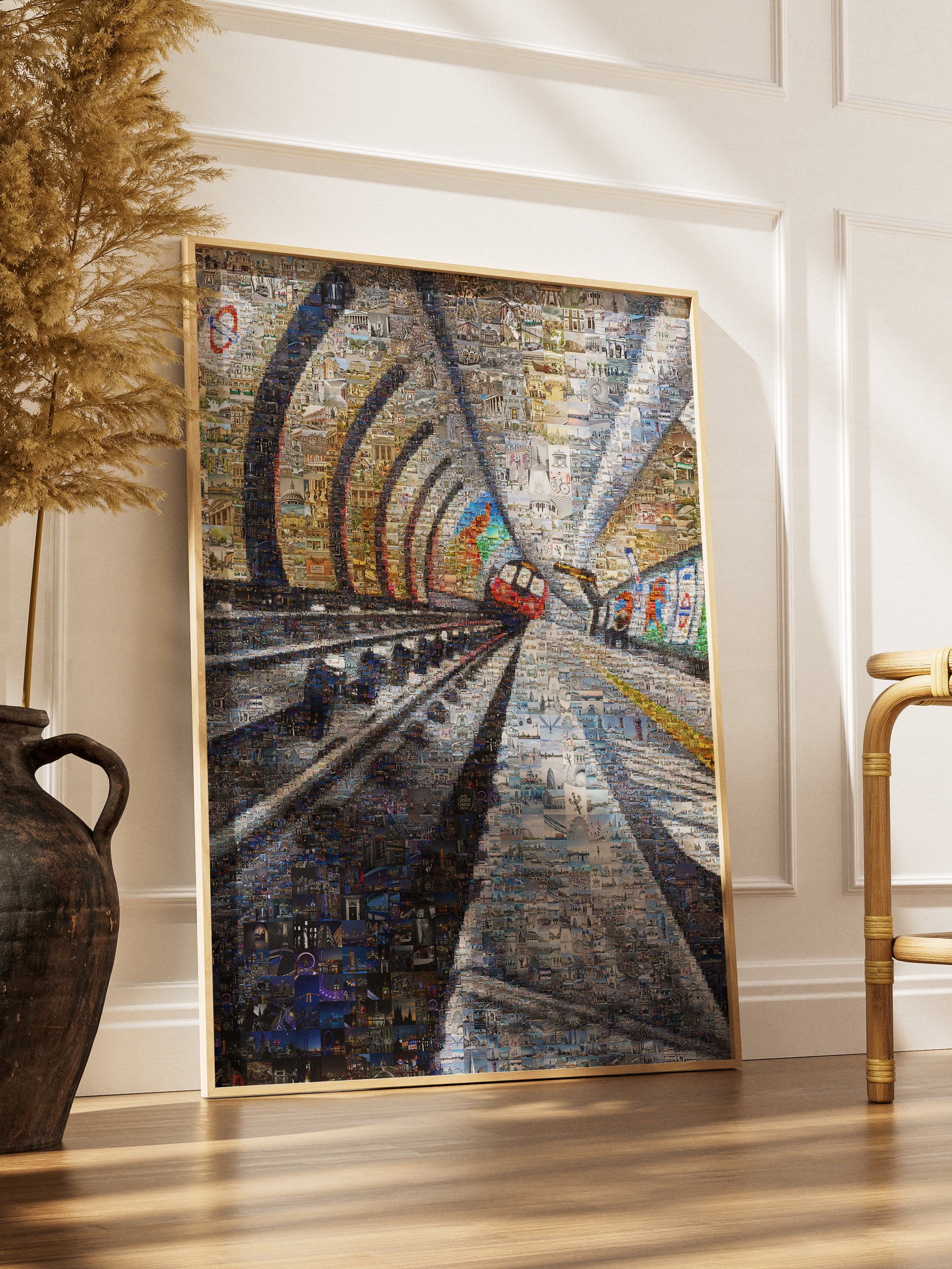 Stunning London Cityscape Mosaic Art - Unique Gift for Home Decor Lovers AtelierMosaics