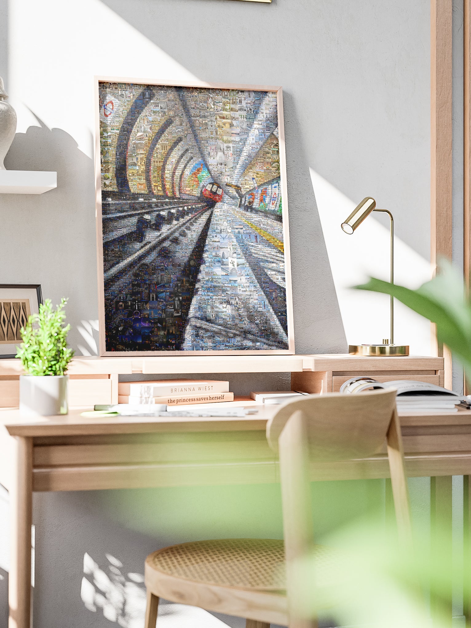 Stunning London Cityscape Mosaic Art - Unique Gift for Home Decor Lovers AtelierMosaics