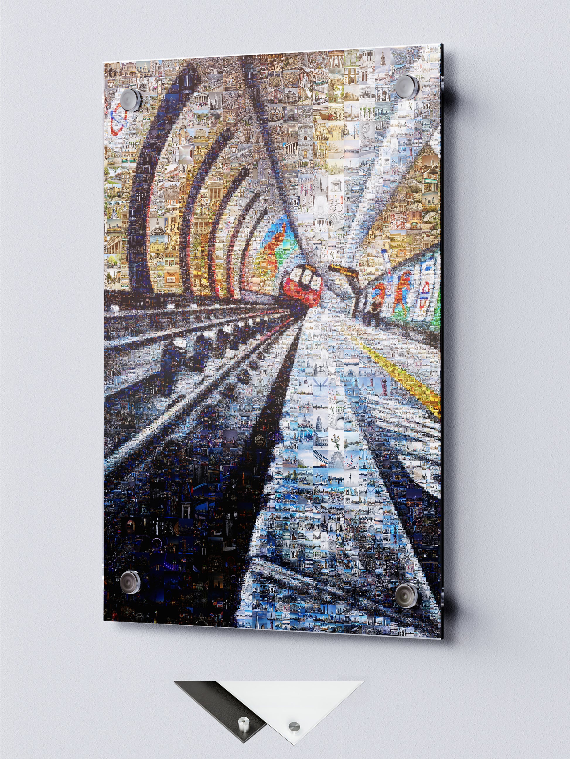 Stunning London Cityscape Mosaic Art - Unique Gift for Home Decor Lovers AtelierMosaics