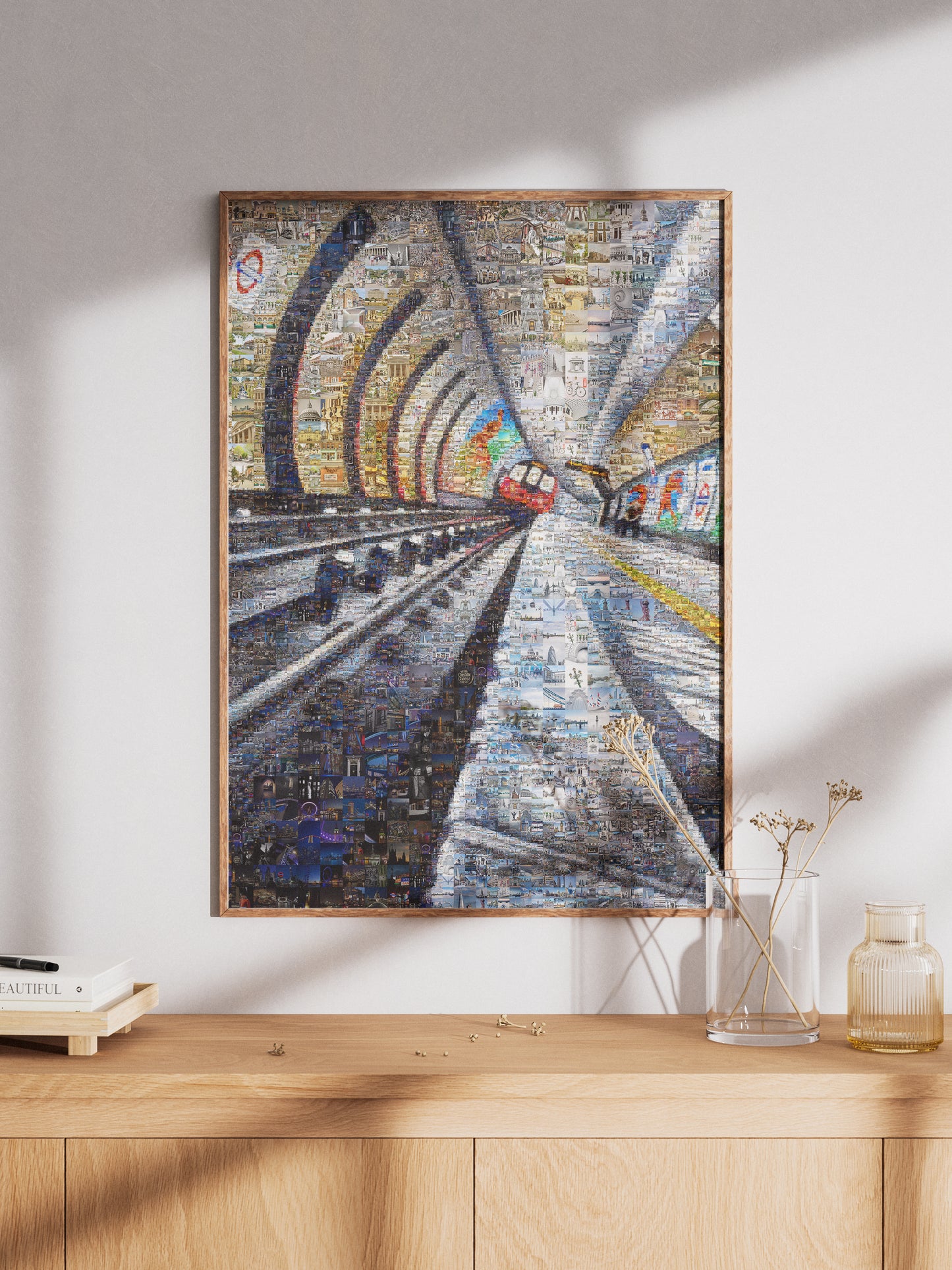 Stunning London Cityscape Mosaic Art - Unique Gift for Home Decor Lovers AtelierMosaics