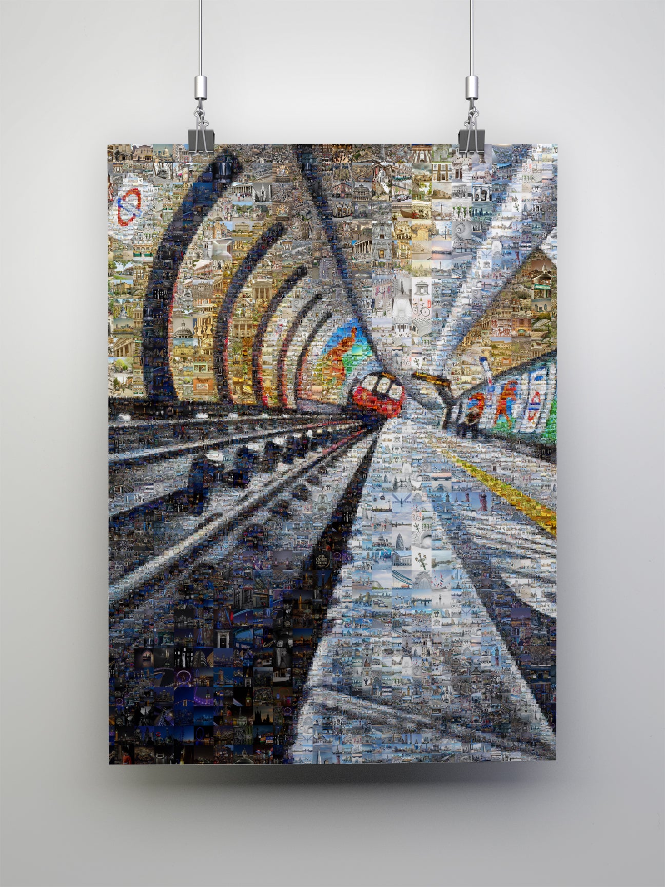 Stunning London Cityscape Mosaic Art - Unique Gift for Home Decor Lovers AtelierMosaics