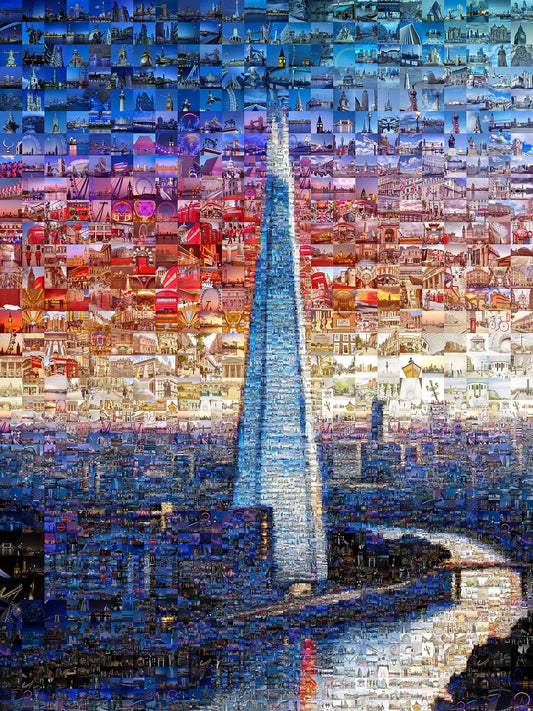 Stunning Mosaic Artwork of Iconic Landmarks - Unique Visual Journey Through Cities AtelierMosaics
