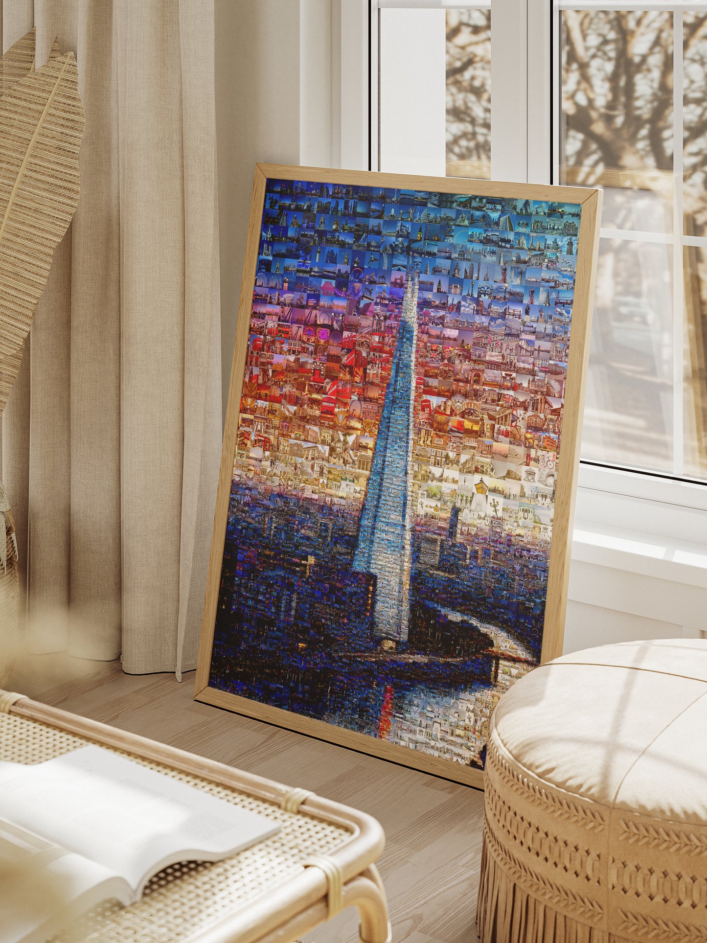 Stunning Mosaic Artwork of Iconic Landmarks - Unique Visual Journey Through Cities AtelierMosaics