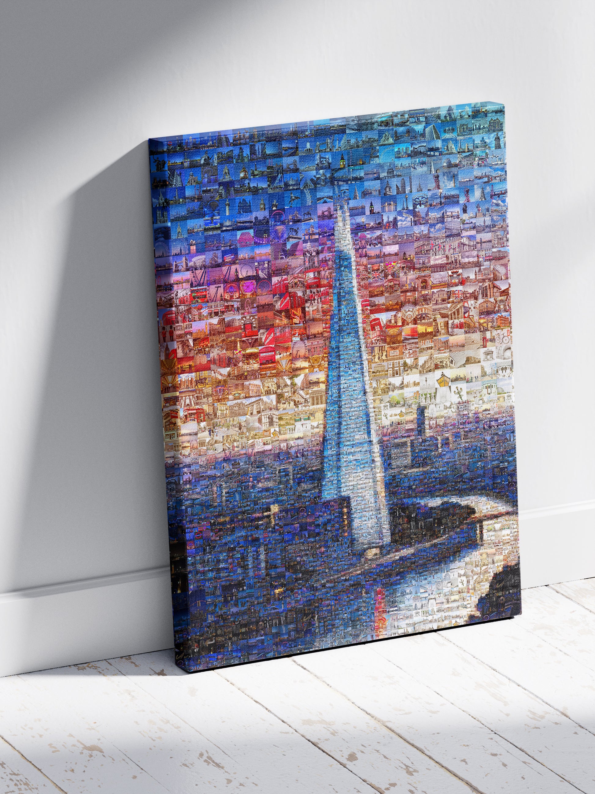 Stunning Mosaic Artwork of Iconic Landmarks - Unique Visual Journey Through Cities AtelierMosaics