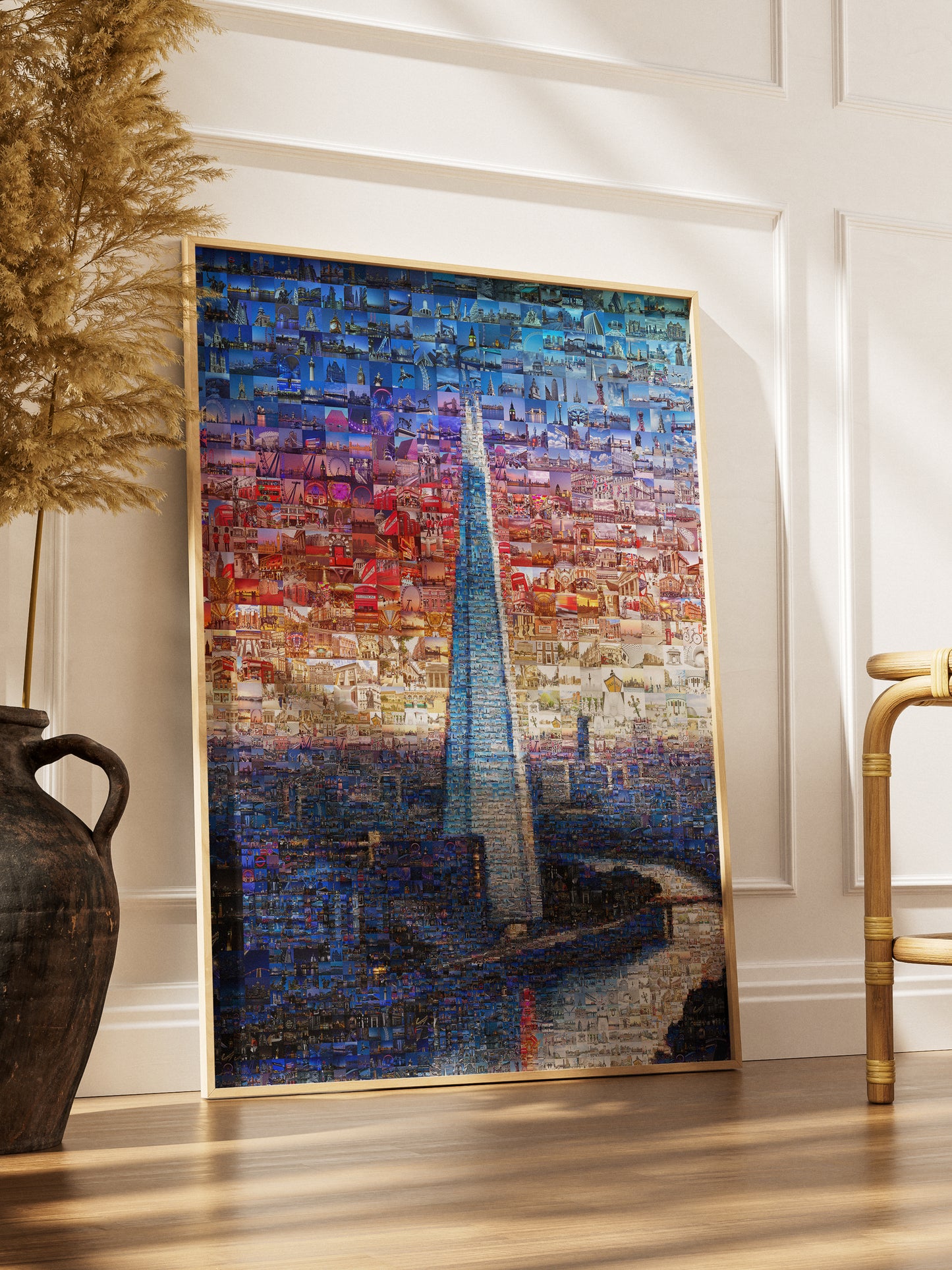 Stunning Mosaic Artwork of Iconic Landmarks - Unique Visual Journey Through Cities AtelierMosaics