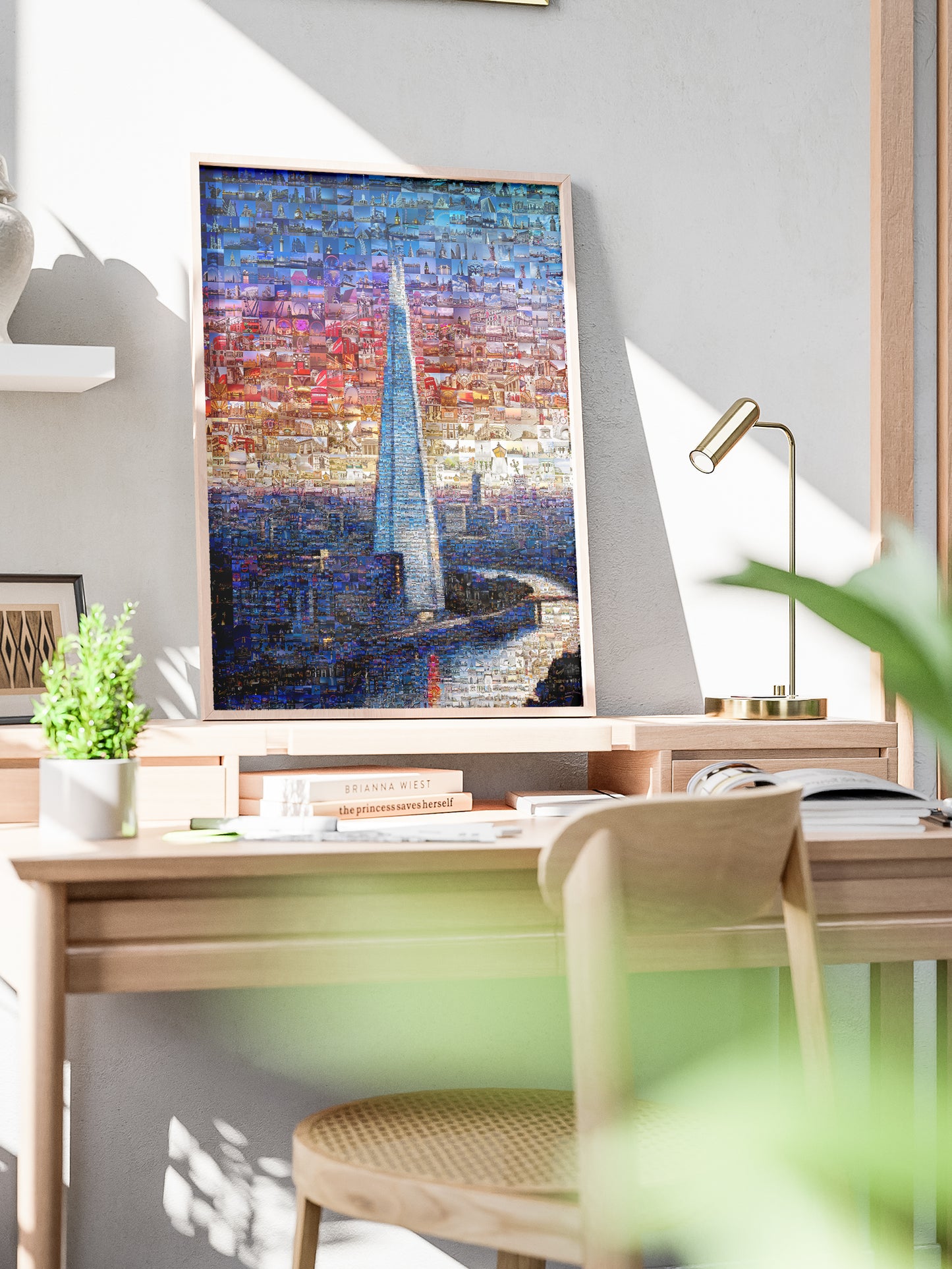 Stunning Mosaic Artwork of Iconic Landmarks - Unique Visual Journey Through Cities AtelierMosaics