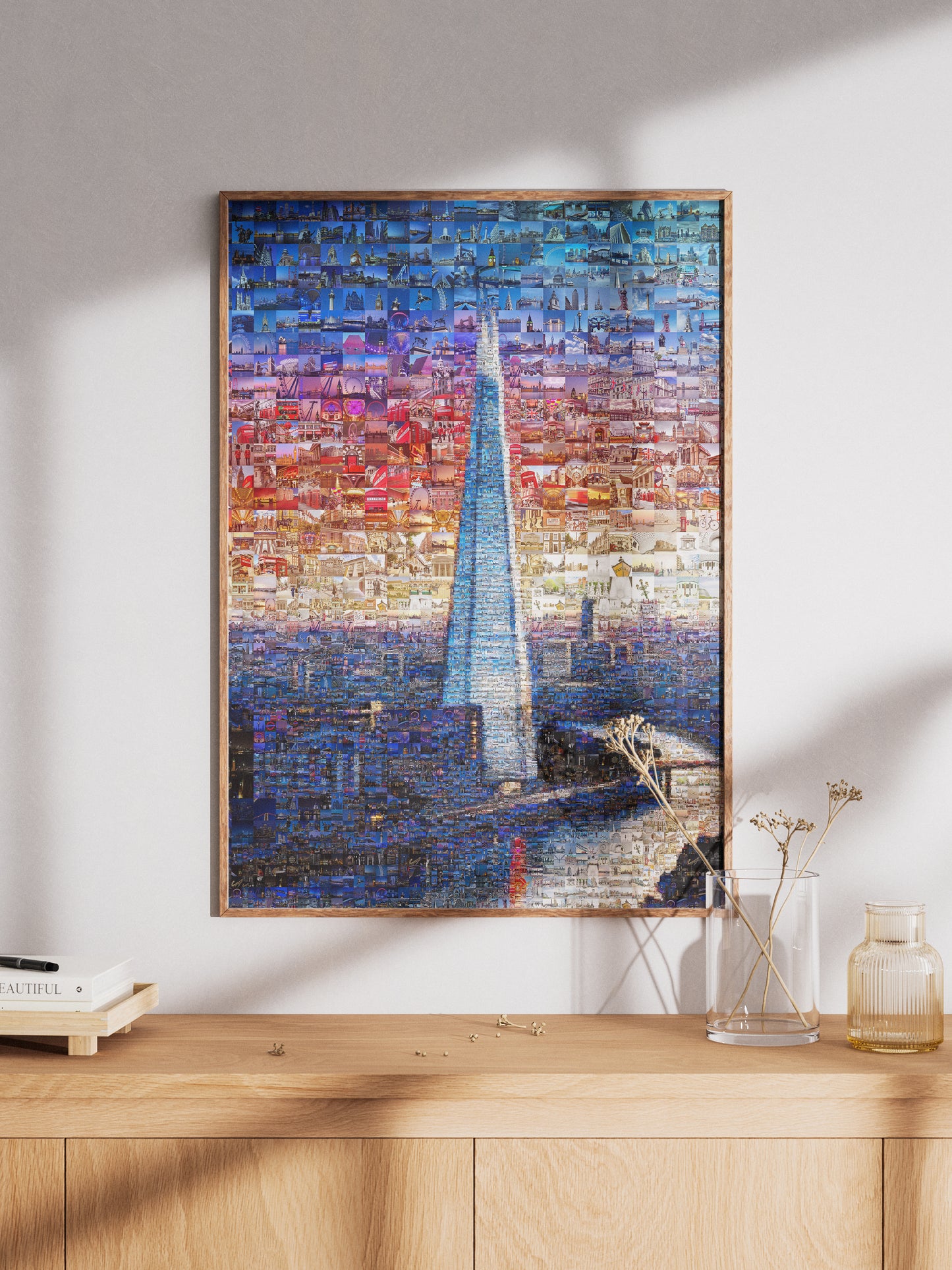 Stunning Mosaic Artwork of Iconic Landmarks - Unique Visual Journey Through Cities AtelierMosaics