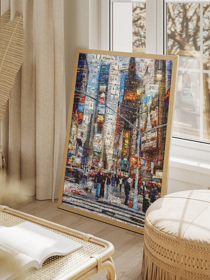 Stunning Cityscape Mosaic Artwork - Unique Home Decor for Art Lovers AtelierMosaics