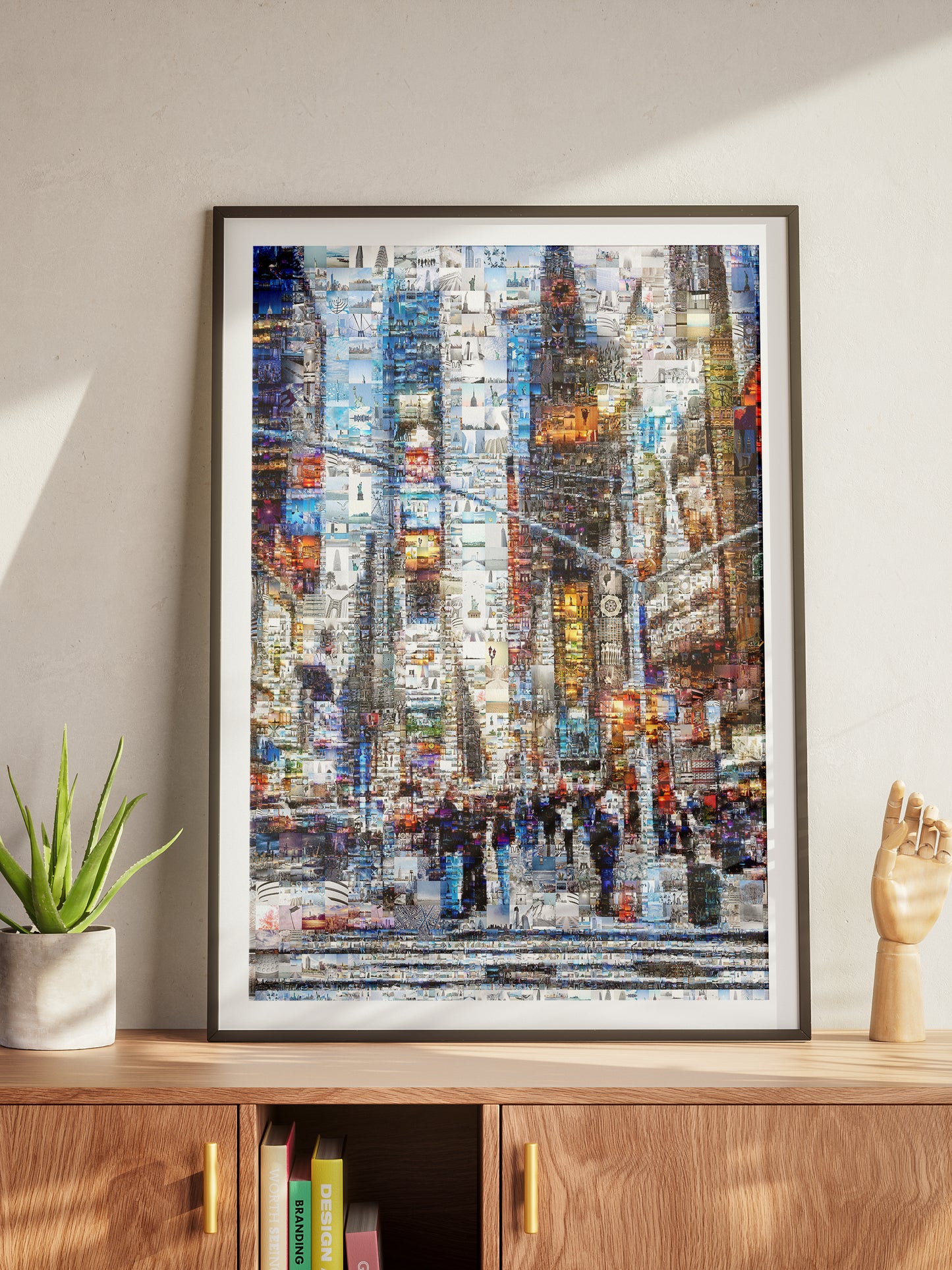 Stunning Cityscape Mosaic Artwork - Unique Home Decor for Art Lovers AtelierMosaics