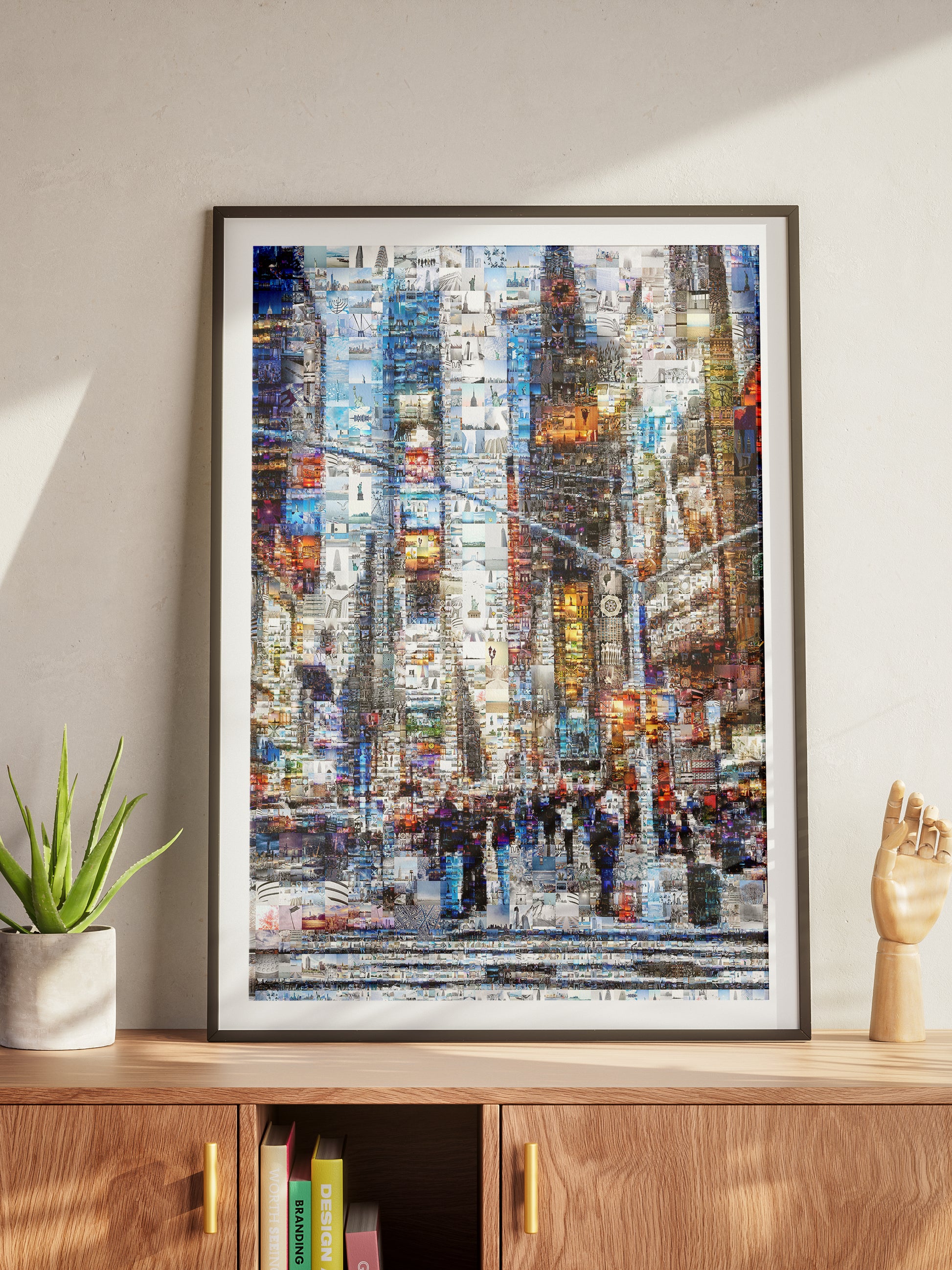 Stunning Cityscape Mosaic Artwork - Unique Home Decor for Art Lovers AtelierMosaics