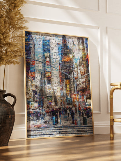 Stunning Cityscape Mosaic Artwork - Unique Home Decor for Art Lovers AtelierMosaics